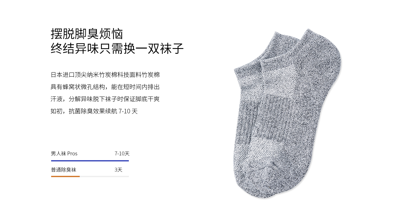 户外运动船袜